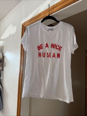 Be A Nice Human Sub_Urban Riot White Tee